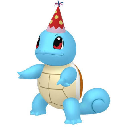 Squirtle med festhatt
